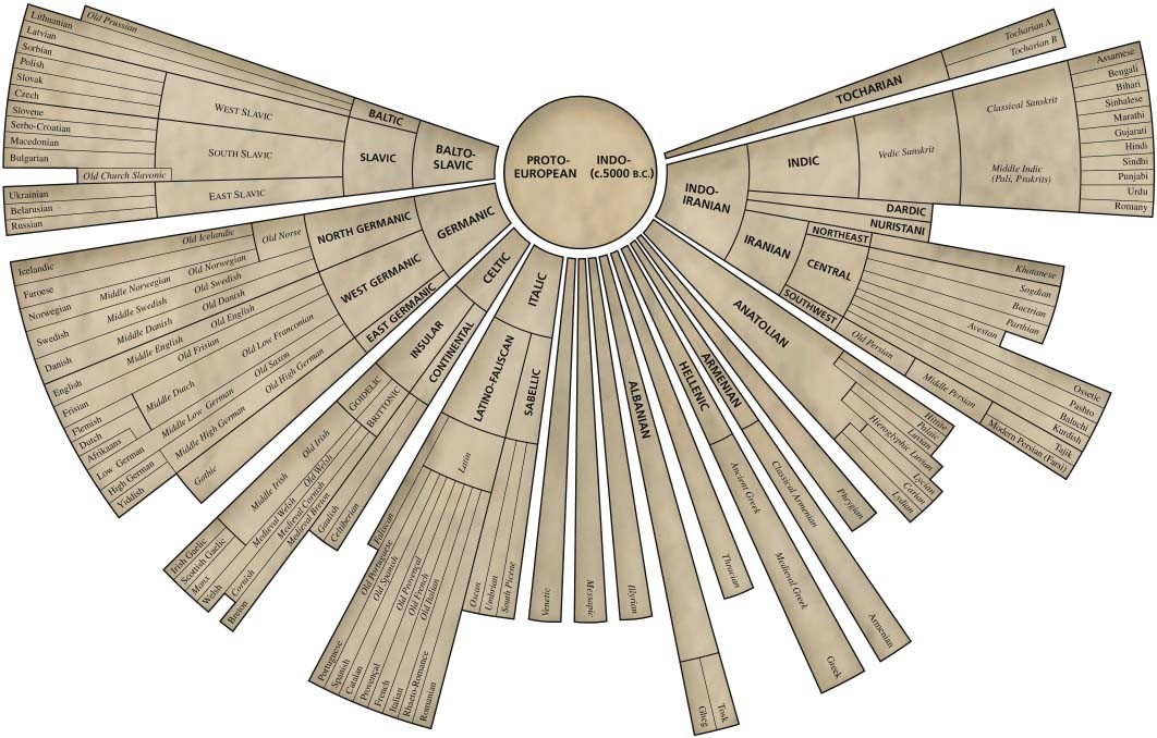 Indo-European Family Tree Indo-European Tree (by Minna Sundberg)